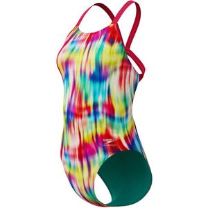 Speedo Fl Printed Leaderback Zwemkleding