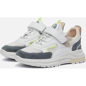 Shoesme Trainer Sneakers wit Leer - Heren - Maat 28