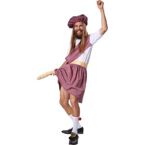 dressforfun - Brutale highlander M - verkleedkleding kostuum halloween verkleden feestkleding carnavalskleding carnaval feestkledij partykleding - 302091