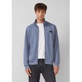 Sweatjack - Zacht Katoenmix - Met Opstaande Kraag - Normale Pasvorm