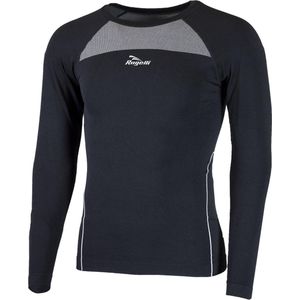Rogelli Core 2-pack Ondershirt - Lange Mouwen - Unisex - Zwart
