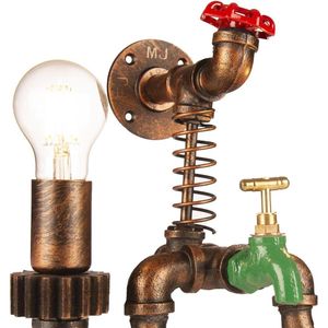 Industriële Wandlamp Tap met Twee Lichtpunten – Funnylights Ditto