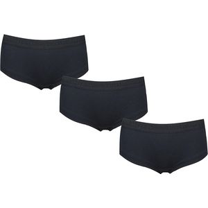 3-Pack Dames Hipsters Beerenondergoed Zwart - maat XL