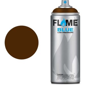 Molotow Flame Blue - Spray Paint - Spuitbus verf - Synthetisch - Lage druk - Matte afwerking - 400 ml - nut brown