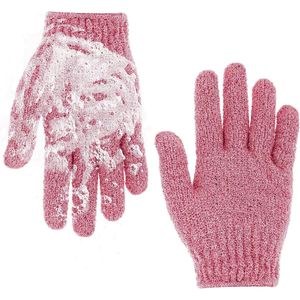 *** Scrubhandschoen Verwijder dode Huidcellen - Huidscrubber - Douchehandschoen - Washand - Body Scrub Glove - van Heble® ***