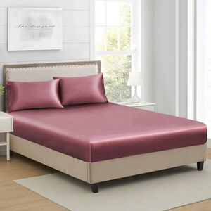 Luxe Satiné Hoeslaken 140x200cm - Geschikt voor Matrassen tot 30cm