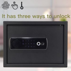 Elektronische kluis met vingerafdruk fingerprint safe biometrisch of code of sleutel
