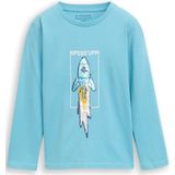 Tom Tailor Shirt met lange mouwen en omkeerbare pailletten