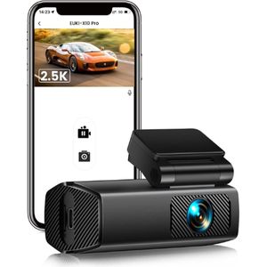 EUKI® Dashcam Voor Auto - Dashcam Auto - Dashcam Voor Auto Voor en Achter - Dashcam Auto Voor en Achter - Dashcam Voor Auto Met Wifi - Dashcam Wifi