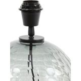 Light & Living Tafellamp Taiki - Glas - 32cm - excl. kap