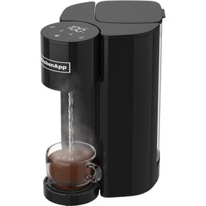 Heetwaterdispenser met filter - Heetwatertap- Waterkoker met temperatuurregeling - 2,7L - Zwart