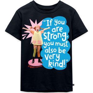 Pippi Langkous Gestrekte Pippi Met Spreuk Premium T Shirt Kinderen