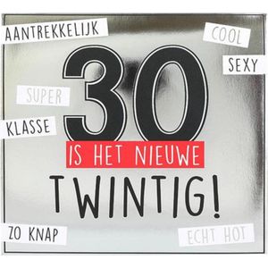 Depesche - Pop up muziekkaart met licht en de tekst ""30 is het nieuwe twintig!"" - mot. 004