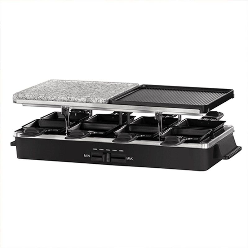 Russell Hobbs Multi Raclette 3-in-1 8 personen 1400 W Zwart