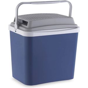 Thermo-elektrische koelbox 12V 24L - Blauw