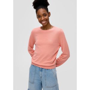 Qs Women-Pull--2108 ORANGE-Maat XXL