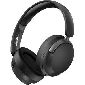 Akashi, Draadloze Bluetooth Headset Ingebouwde microfoon Batterijlevensduur van 25 uur Opvouwbaar, Zwart