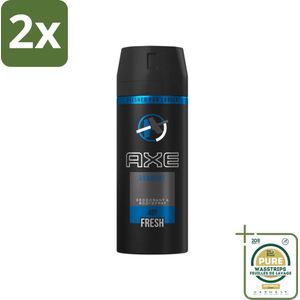 Axe - Deodorant Bodyspray - 48hrs Fresh - Anarchy for Him - 150 ml - Voordeelverpakking - 2 stuks - Bodyspray - Axe Anarchy