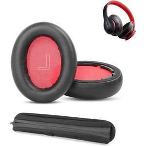 Vervangende Oorkussens en Hoofdband voor Anker Soundcore Life Q10 en Q10 BT Koptelefoons - Proteïne Leer en Traagschuim