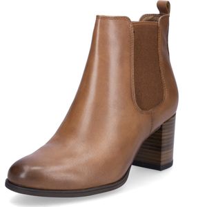 Tamaris - Chelseaboot - Zwart - Leer - TOUCH-IT Technologie