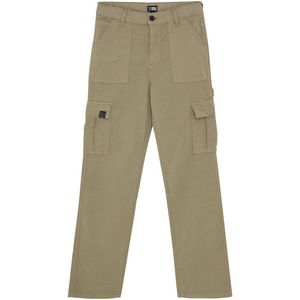 Indian Blue Jeans Cargo Wide Straight broek beige (Maat: 104) - Effen