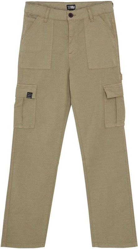Indian Blue Jeans Cargo Wide Straight broek beige (Maat: 104) - Effen