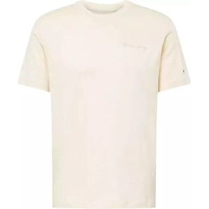 Heren T-shirt - Creme - Kampioen - 100% Katoen