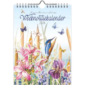 Janneke Brinkman Weeknotitiekalender 2026 IJsvogel
