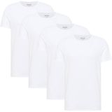 Mustang T-shirt Style Allen 4-Pack Verpakking van 4