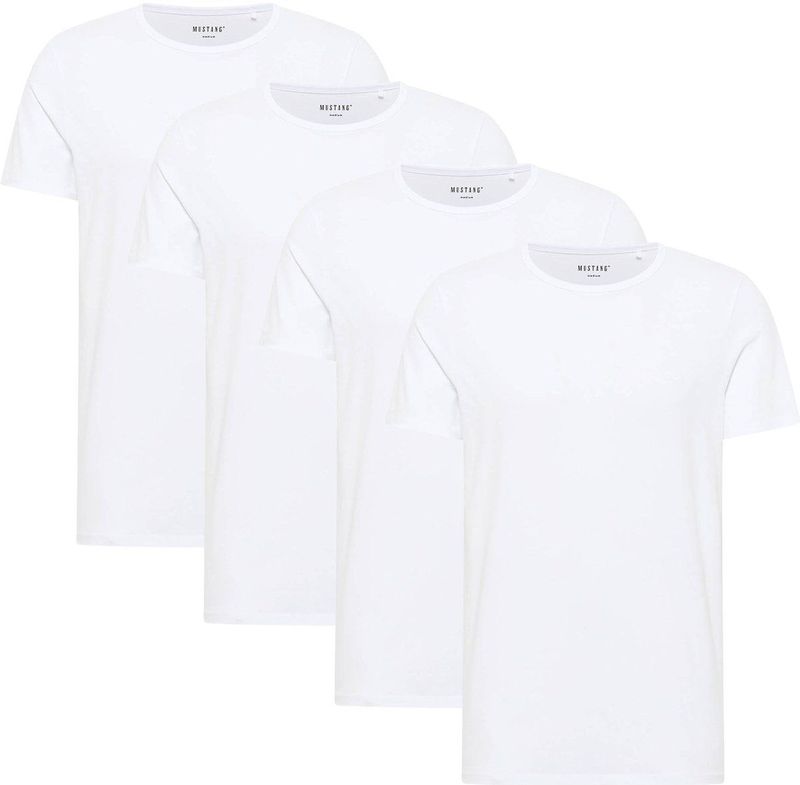 Mustang T-shirt Style Allen 4-Pack Verpakking van 4