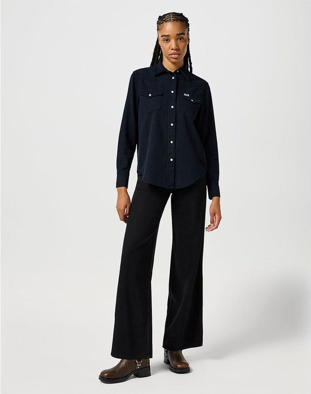 Wrangler - World Wide - Spijkerbroek - Middelhoge Taille - Losse Pijpen