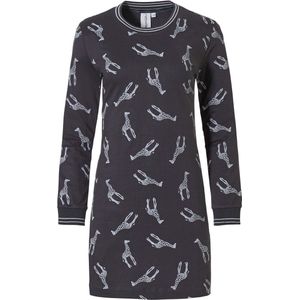 Rebelle - Wildlife - Nachthemd - Antraciet/Wit - 90 cm