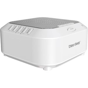 Cuhostki 1 Stuk White Noise Machine - Witte Ruis Slaapmachine Voor Volwassenen En Baby - Bruin - Rustgevende Geluiden - Slaaphulp - Draagbaar Design