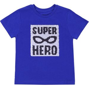 Kobaltblauw Super Hero T-shirt