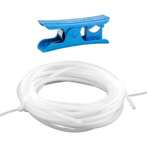 Allecto Plus - PTFE-Slang 25mm x 4mm voor Direct Drive Extruder 3D-Printer - Geschikt voor Bambu Lab en Creality K1/K1 Max - Ender 3V3 Compatibel - Hoge Kwaliteit