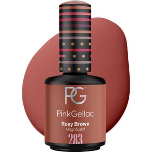 Pink Gellac - 283 Rosy Brown Gellak 15ml - Gel Nagellak voor de perfecte Gelnagels - Gel Lak
