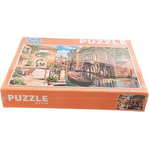 Grafix - Puzzel - Volwassenen - Venetie - Kinderen - 1000 stukken - Puzzel 1000 stukjes volwassenen - Legpuzzel