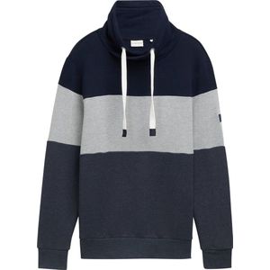 Tom Tailor Heren Sweatshirt CUTLINE regular fit Veelkleurig S Volwassenen