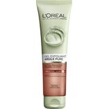 L'Oréal - Skin Expert Pure Clay - Reinigingsgel - Exfoliërend - 150 ml