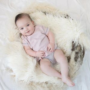 Baby T-shirt met korte mouwen OrganicEra Biologische Baby T-shirtbody