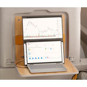 JAPANNEXT - JN-DMD-IPS238F-C4 - Dual Portable Monitor - 23,8 inch - Full HD - 100 Hz - USB-C Oplaadfunctie