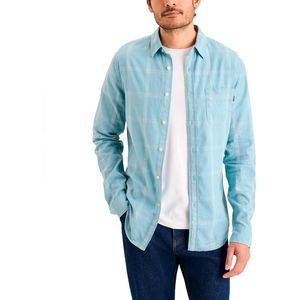 Dockers - Slim Original - Overhemd - Blauw - Slim Fit