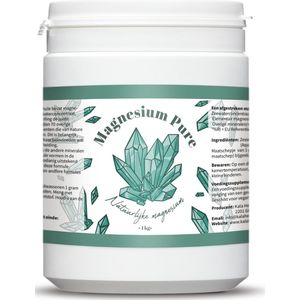 Magnesium Complex Poeder - 1kg - Draagt bij aan een normale Spierfunctie en ondersteunt bij Moeheid en Uitputting - Kala Health