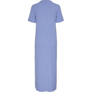 Pieces Kylie Ss O-neck Ankle Dress Hydranges | Blauw | Maat: M