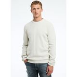 Alex - Lichtgrijs - Heren Trui - Regular Fit - Ronde Hals
