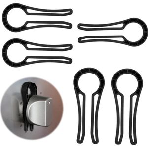 5stuks - Gasfornuis Knopsloten - Kunststof Babybestendig Kachelslot - Gasfornuisknopsloten - fornuiskno psloten - kinderbeveiliging fornuis - duurzame hittebestendige - kinderveilige ovenknoppen covers - Ovenknop Covers