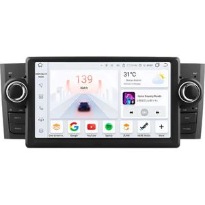 Auto Multimedia Speler - Voor Fiat Grande Punto Linea 2007- 2012 - 3GB32GB - Octa Core - Carplay Scherm - Navigatiesysteem Auto - Multimedia Autoradio