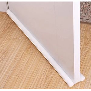 Tochtrol Deur - Wit - Tochtstrips voor Deuren - Tochtstopper - Tochtstrip - Dubbelzijdig - Aanpasbaar - Tochthond - Tochtkussen - Tochtband - Duurzaam - Isolatie - IXEN