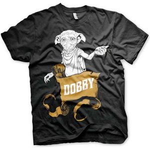 Harry Potter Dobby Heren T-shirt - zwart - S