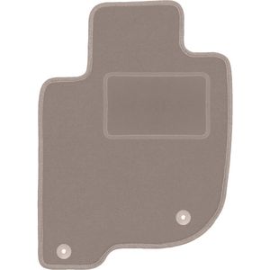 Beige bestuurdersmat voor: Fiat Fullback offroad (2015-)